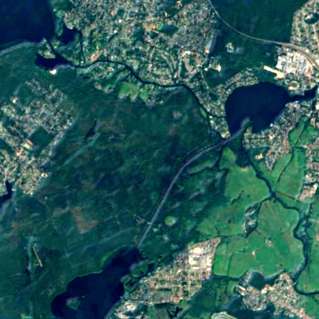 SPA Müggelspree seen from above (Sentinel-2)