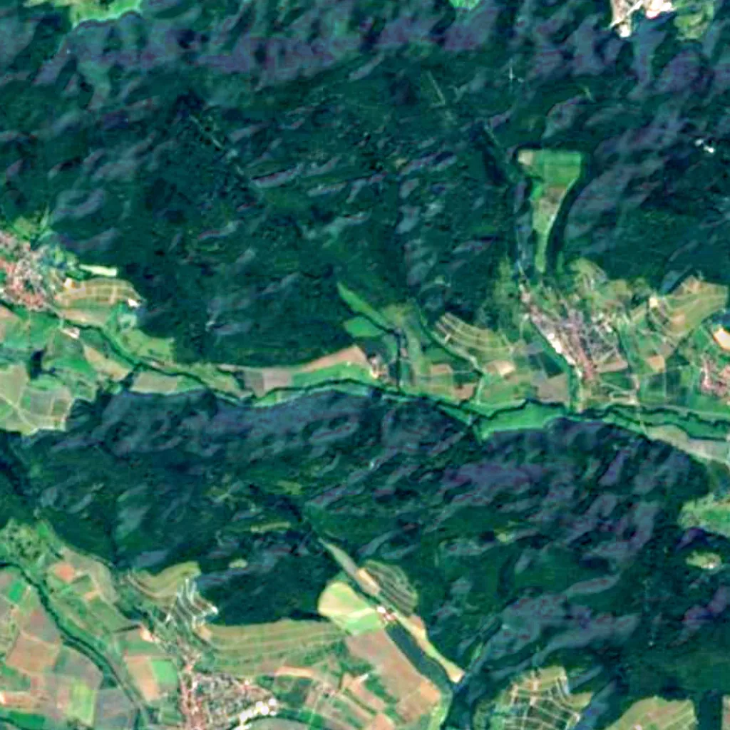 Stromberg seen from above (Sentinel-2)