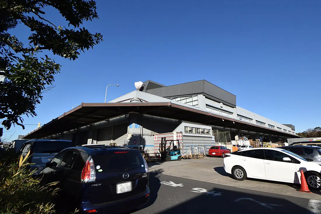 Fishmarket Building in Ota Wholesale Market