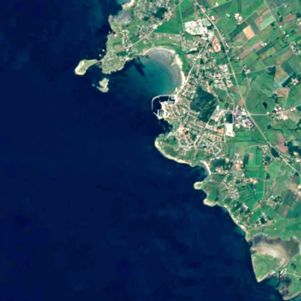 Träslövsläge seen from above (Sentinel-2)
