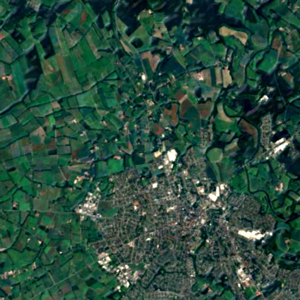 VSG Feuchtwiesen im nördlichen Münsterland seen from above (Sentinel-2)