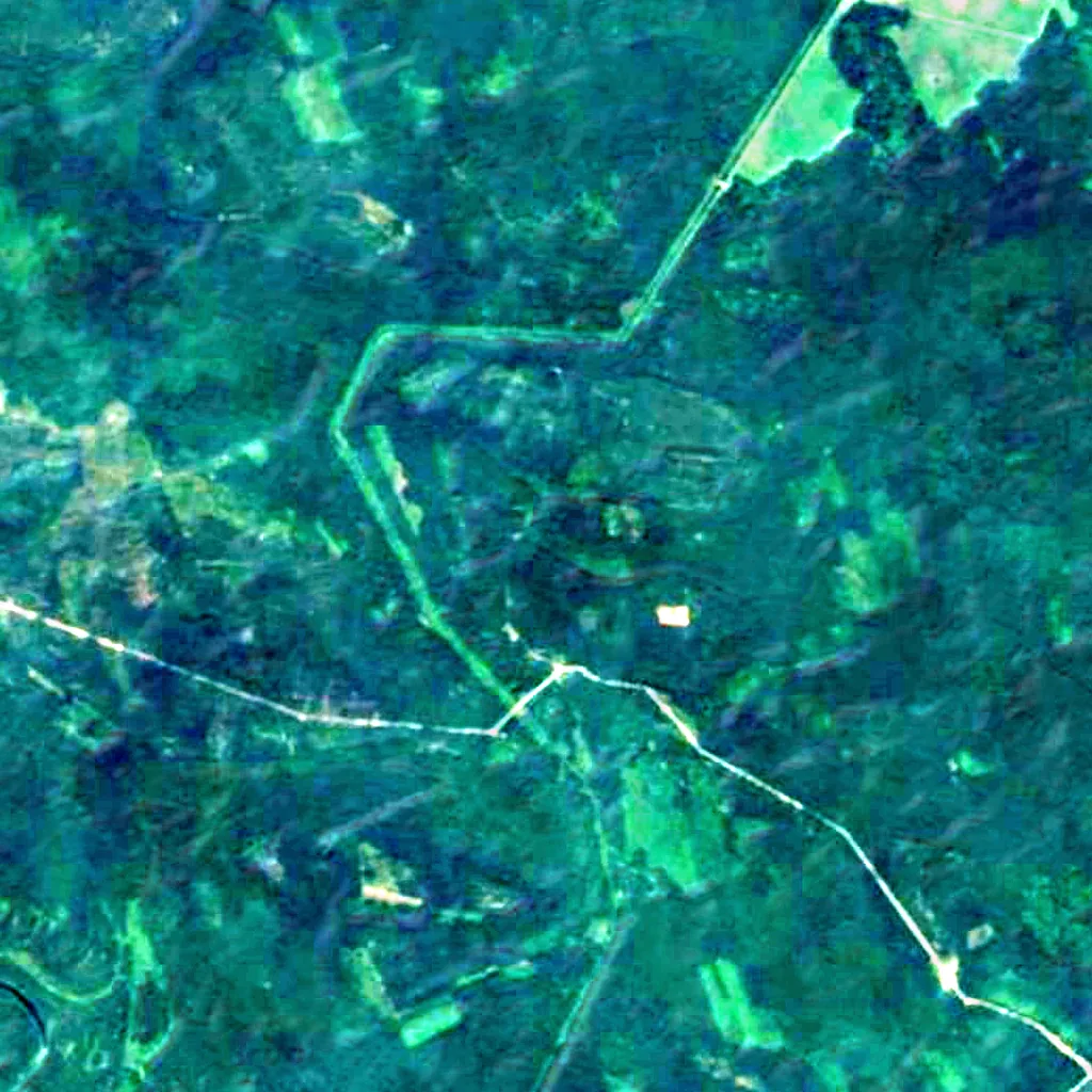Vydryca seen from above (Sentinel-2)